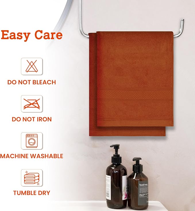 Casa Lino 100% Cotton Hand Towels - Image 6