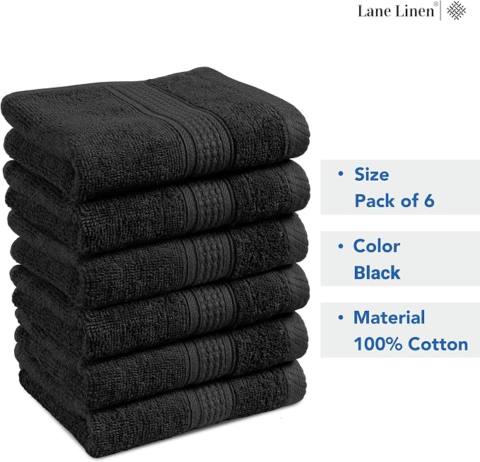 LANE LINEN Hand Towels 6 Pack - Image 7