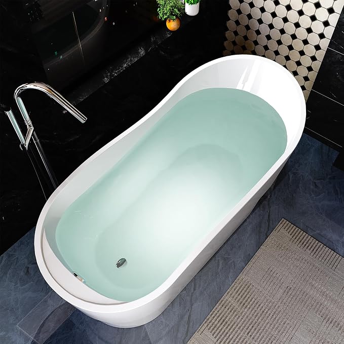 Empava Bathtub, Acrylic Free Standing Tub - Image 4