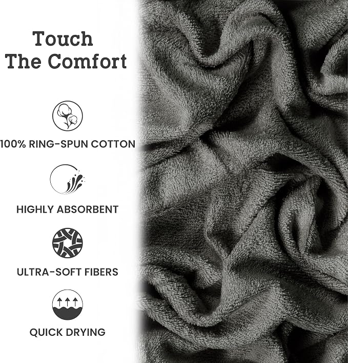 Casa Lino Face Towels & Body Wash Cloths - Image 5