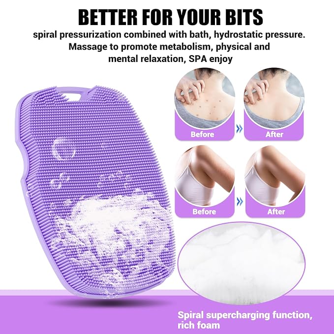 Silicone Body Scrubber - Image 3