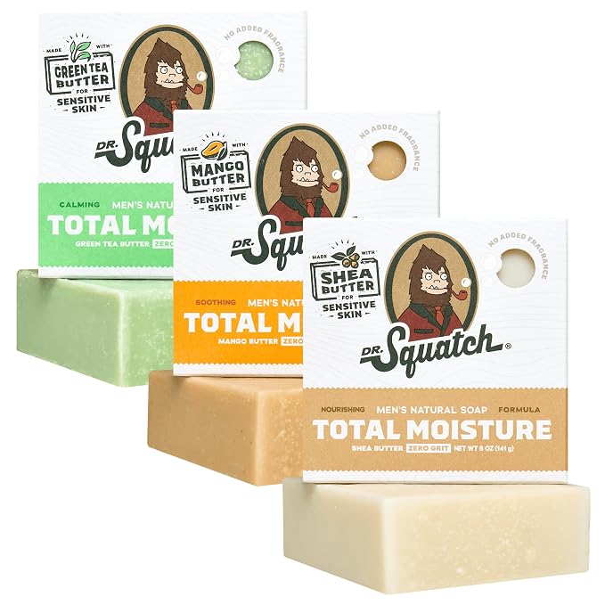Dr. Squatch NEW Total Moisture Bar Soap by DrSquatch