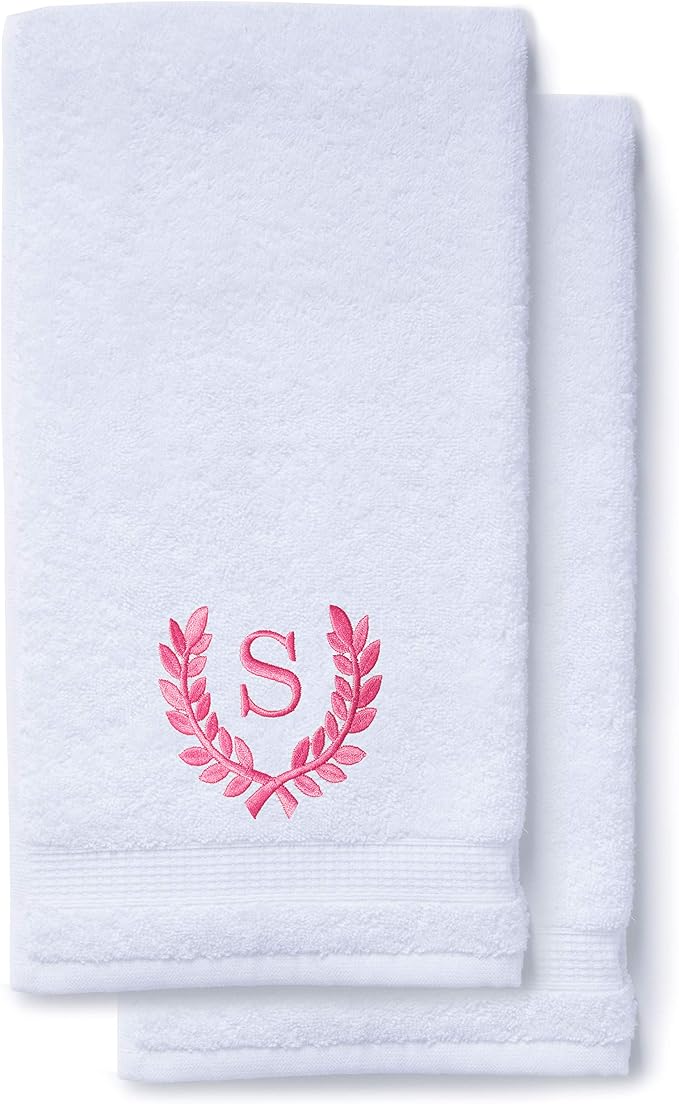 Decorative and Monogrammed Hand Towels by Turquaz
