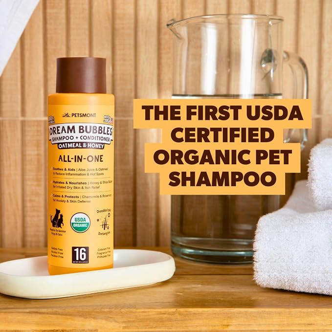 Petsmont Dream Bubbles Organic Shampoo + Conditioner - Image 2