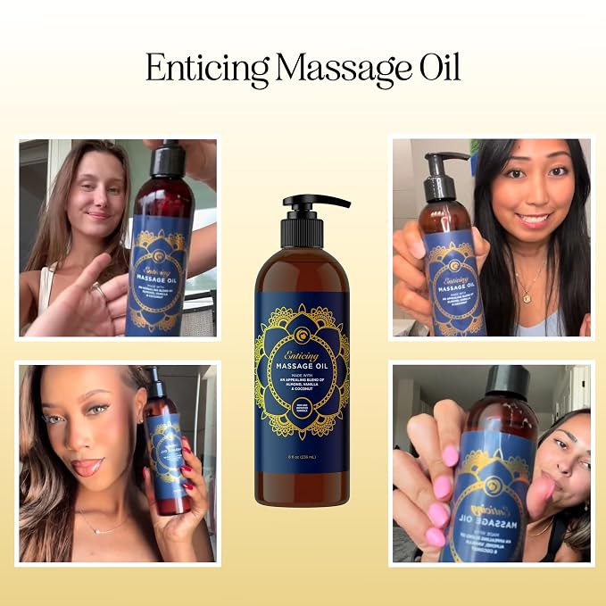 Luxurious Vanilla Massage Oil for Couples - Image 2