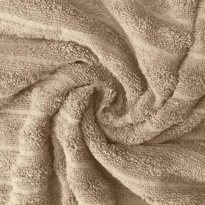 DAN RIVER Pack of 2 Bath Sheet 35x70 Inches, Ribbed Big Towels Oversized Extra - Image 7