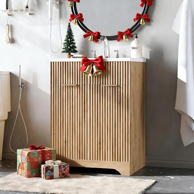 LINLUX 25“ Bathroom Vanity by LINLUX