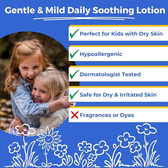 Kids Lotion - Daily Use Gentle Moisturizer - Plant Based, Moisturizing & - Image 2