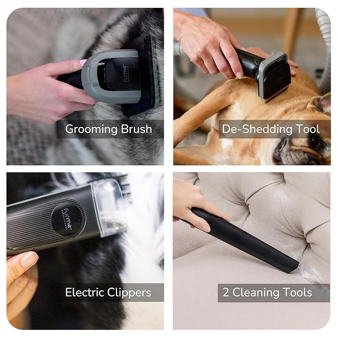 FurMe Original Pet Grooming Vacuum Kit - Image 2