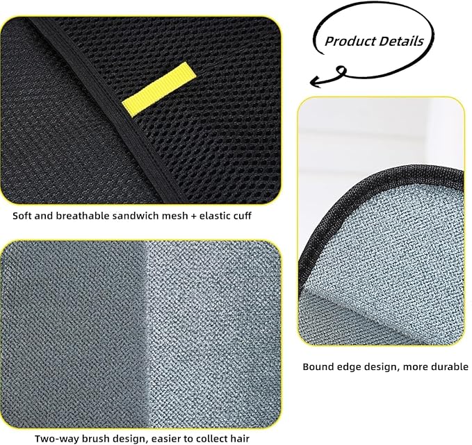 3pcs Pet Hair Removal Glove for Cats & Dogs, 2025 New Upgrade Efficient - Image 2