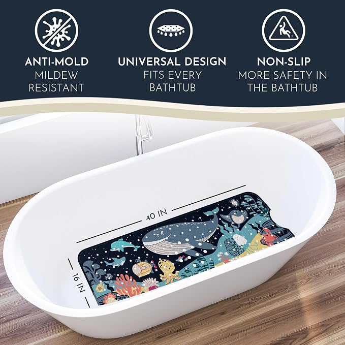 Bath Tub Mat Non Slip Anti Mold - Image 2