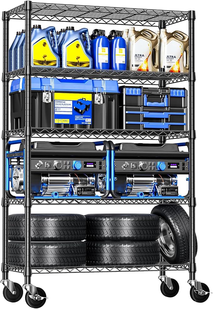 IZEUK 5-Tier Storage Shelving Unit by IZEUK