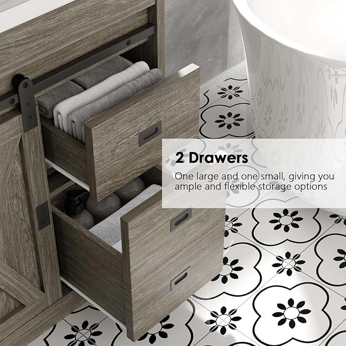 4ever2buy Farmhouse Bathroom Vanity - Image 5