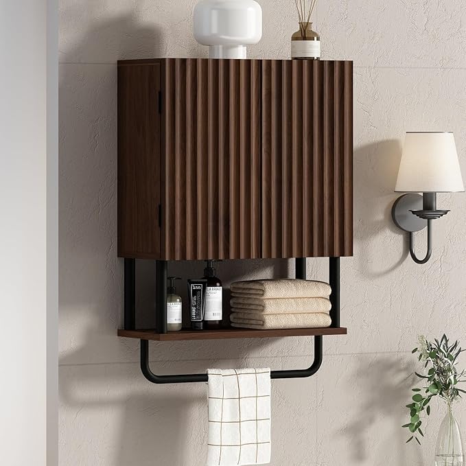 RUSTOWN Farmhouse Bathroom Wall Cabinet by RUSTOWN