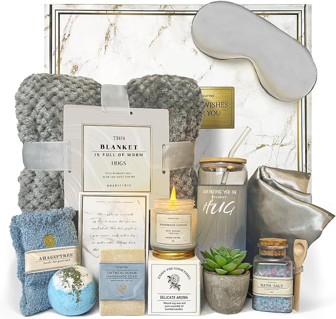 Get Well Soon Gift Baskets For Women, Care Package, Sympathy Gifts, Condolences by Unknown