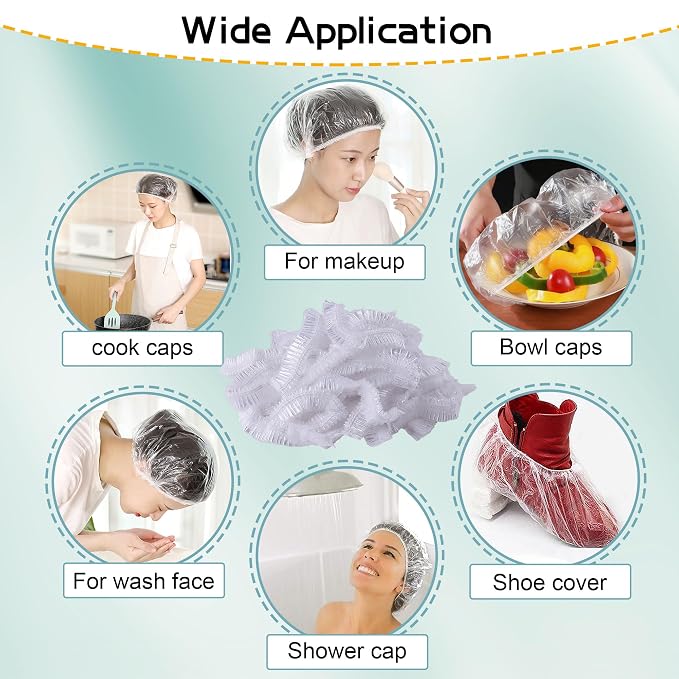 Shower Caps, Bowl Covers, Bath Caps - Image 4
