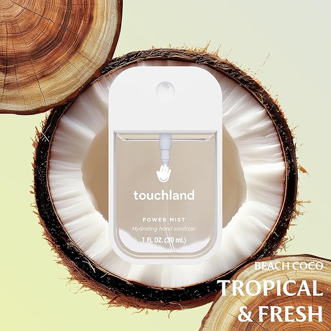 Touchland Hydrating Hand Sanitizer Spray, TROPICAL Trio Set, 1 FL. OZ. Travel - Image 5