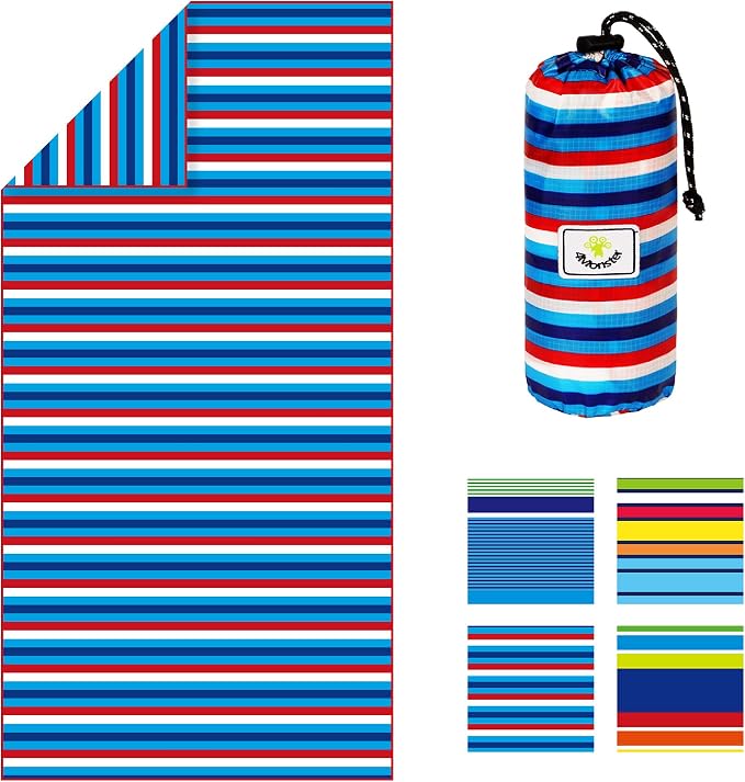 4Monster Microfiber Beach Towel Quick Dry, Super Absorbent Lightweight Travel by 4Monster