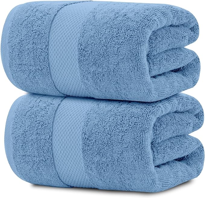 White Classic Luxury Soft Bath Sheet Towels by WhiteClassic