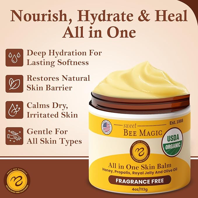 Sweet Bee Magic All In One Healing Organic Balm - Image 6