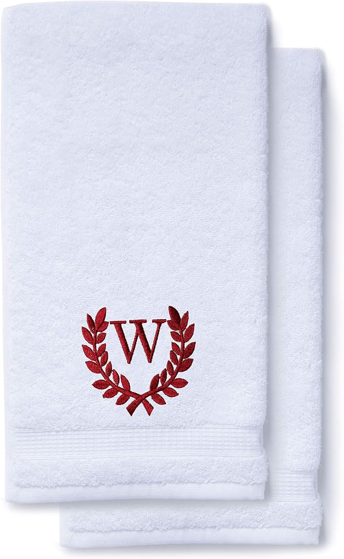Decorative and Monogrammed Hand Towels by Turquaz
