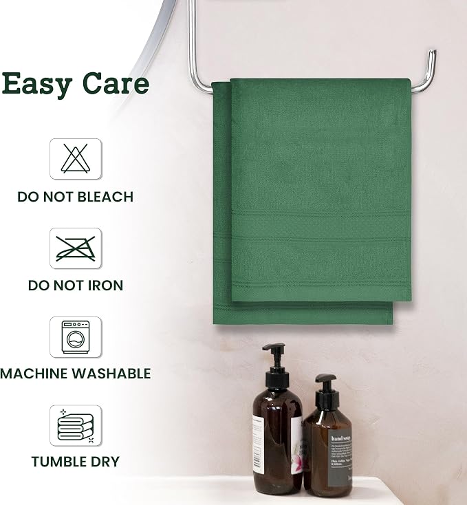 Casa Lino 100% Cotton Hand Towels - Image 7