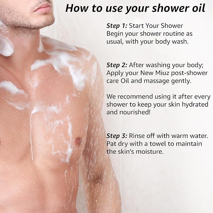 New Miuz Collagen InShower Body Conditioner Natural Post Shower Care Moisturizer - Image 4