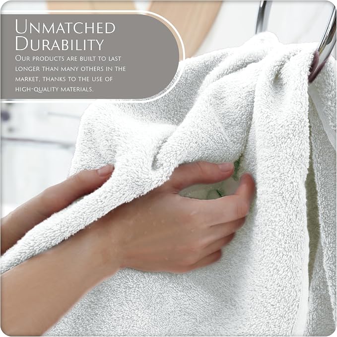 MAURA Basics Hand Towels for Bathroom - Image 5