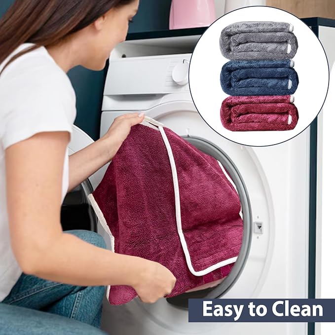 Dog Bathrobe Towel Dog Drying Coat - Image 7