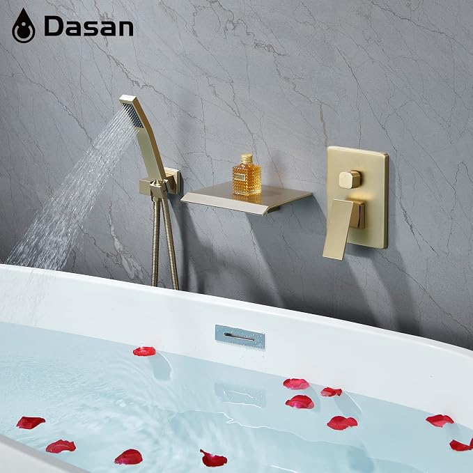 Upgraded Wall Mount Tub Filler Faucet - Image 6