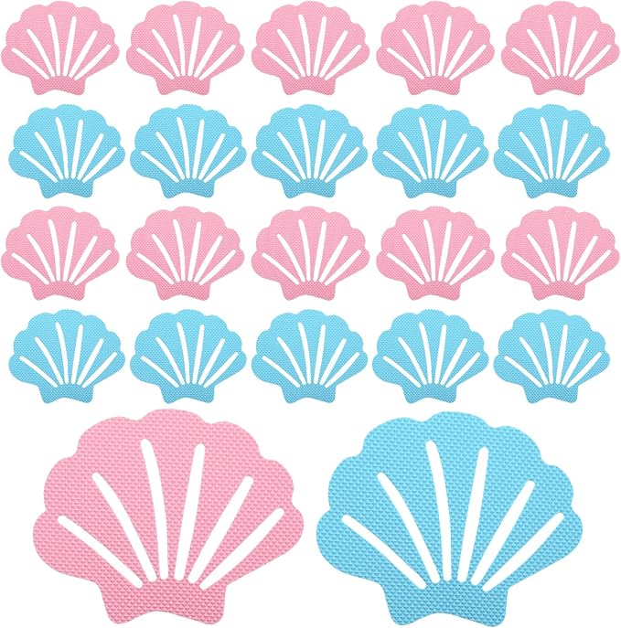 30 Pcs Bathtub Stickers Non Slip, Shell Shaped Tubs Safety Shower Treads - Image 7