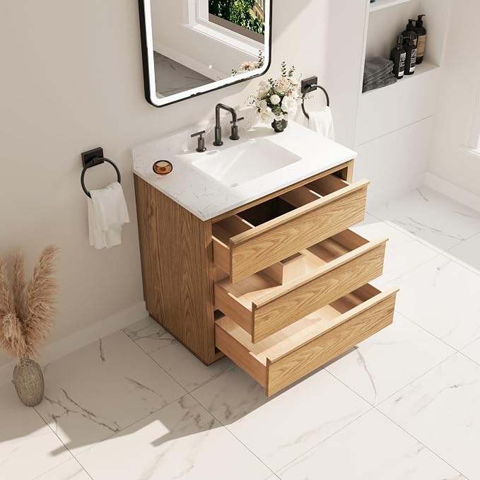 WELLFOR 36" Bathroom Vanity - Image 9
