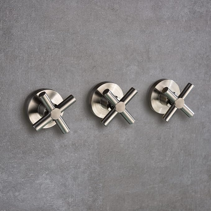 sumerain 3 Handle Wall Mount Tub Faucet - Image 6