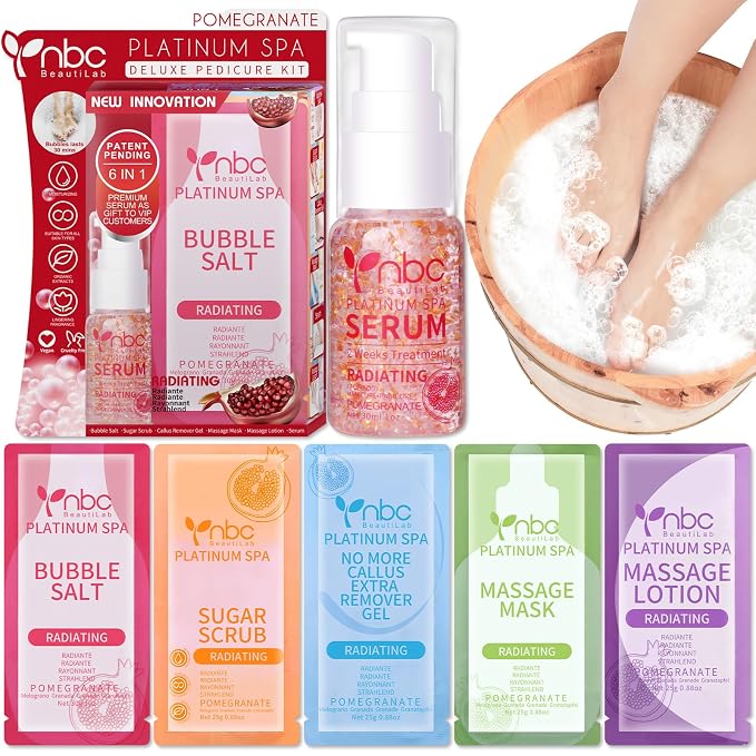 Pedicure Foot Soak Set by nbcBeautiLab