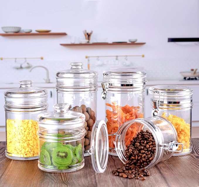 35 oz Reinforced Small Acrylic Canister - Image 7