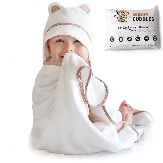 Premium Baby Bath Towel by WARMCUDDLES%C2%AE