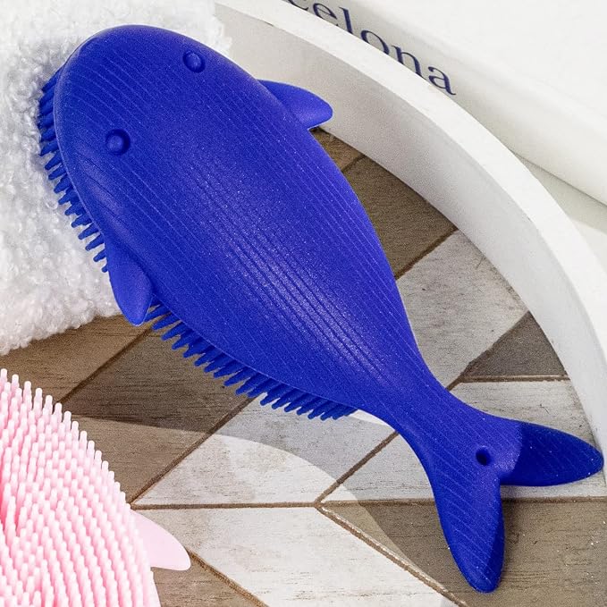 Premium Sensory Brush for Kids or Autism, Soft Silicone Body Scrubber, 2 in 1 - Image 5