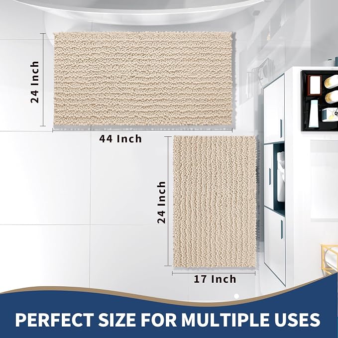 Yimobra Bathroom Rugs Sets 2 Piece - Image 2