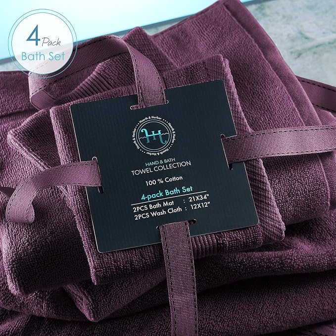 Hearth & Harbor Bath Mat Towels - Image 4