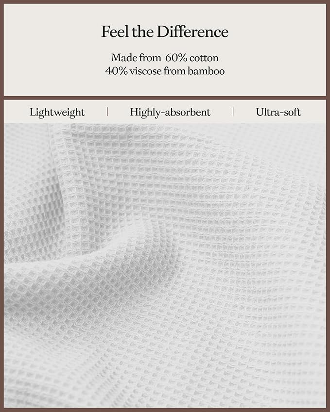 Cozy Earth Waffle Bath Sheets - Image 4