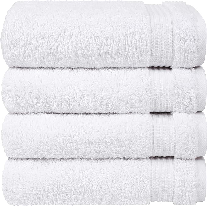 Cotton Paradise Hand Towels for Bathroom, 100% Cotton Turkish 4 Piece Hand - Image 6