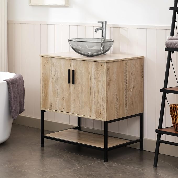UEV Rustic Oak 30" Bathroom Vanity - Image 5