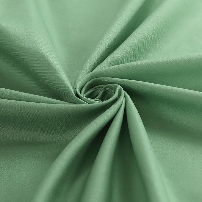 Fabric Shower Curtain 78 Inches Long, Sage Green Ombre Modern Shower Curtains - Image 2