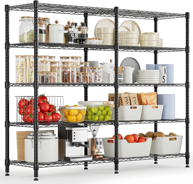 Himimi 72" W Wire Rack Shelving-2000LBS Capacity, Adjustable Storage Shelves by Himimi