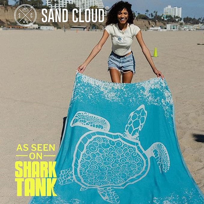 Sand Cloud Extra Large Turkish Beach Towel - Image 2