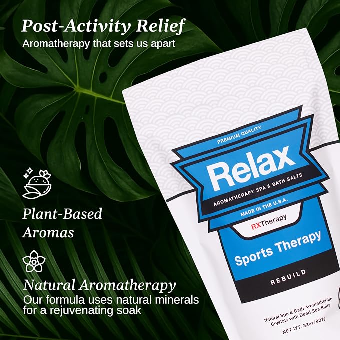 Relax Spa & Bath, Epsom & Dead Sea Salts, Aromatherapy Bath Salts - Image 4