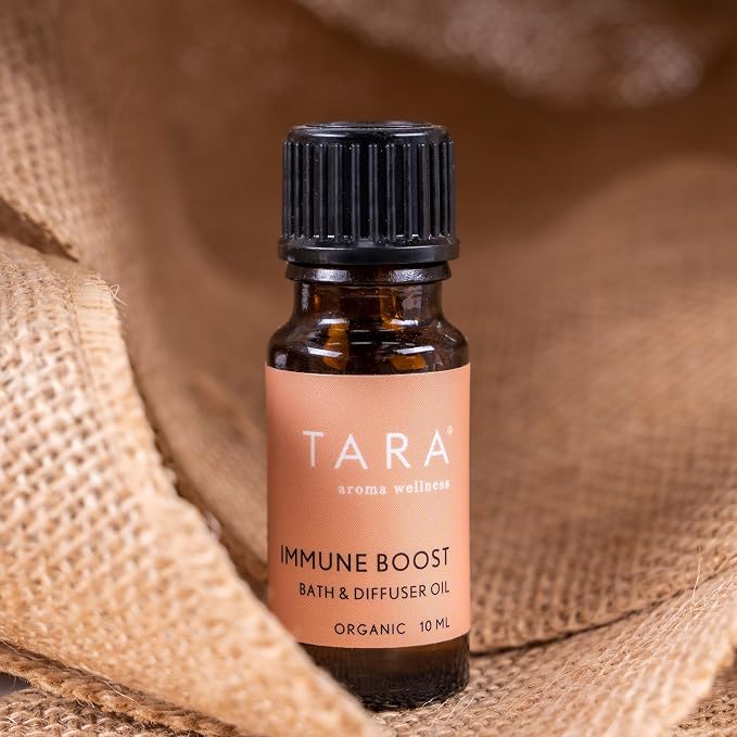TARA Spa Therapy Immune Boost Bath & Diffuser Oil – 100% Organic, Unadulterated - Image 2