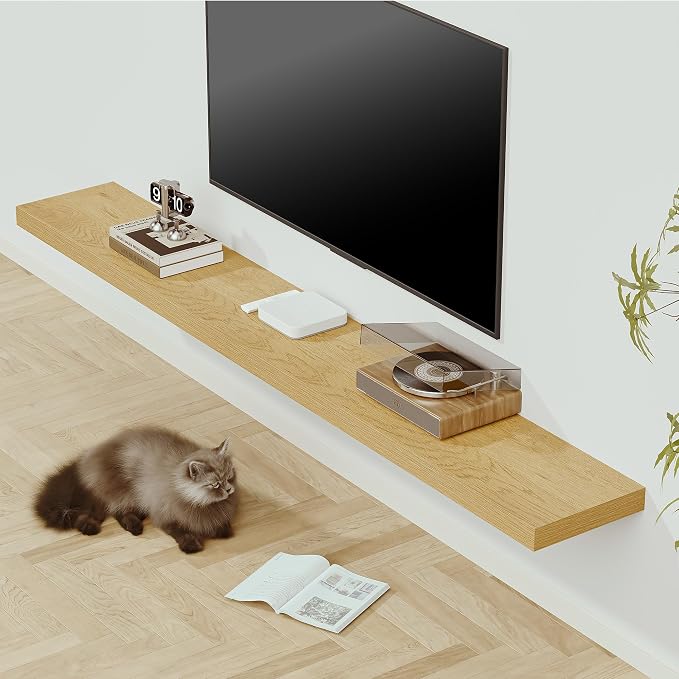 Vivelove 12" Deep Floating Shelves - Image 4