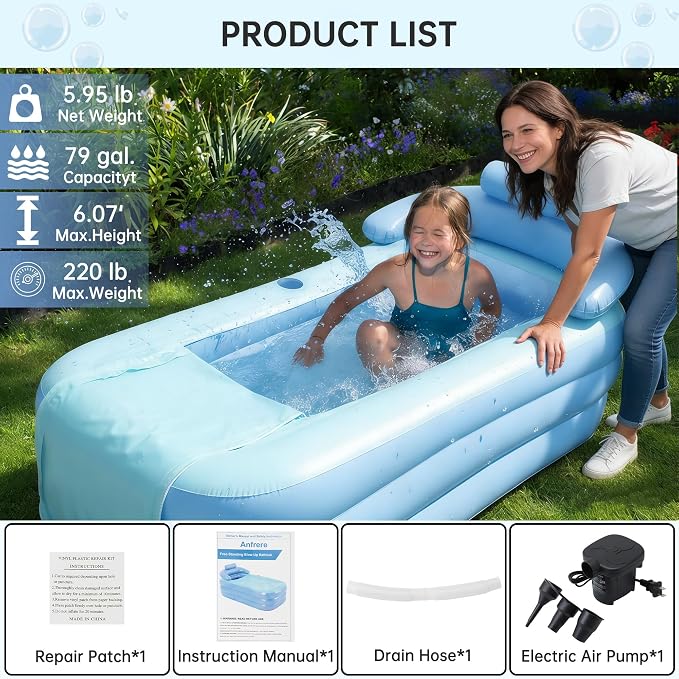 Portable Inflatable Bathtub - Image 4