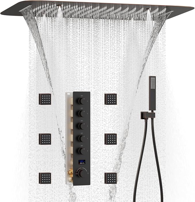 Oil Rubbed Bronze Shower System by KATAIS